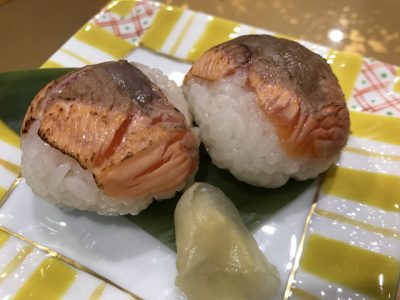 広島レモンサーモのてまり寿司♪